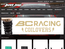 Tablet Screenshot of justjap.com